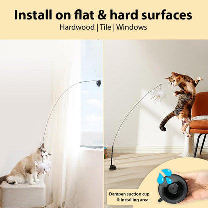 FlutterPounce Interactive Bird Simulation Cat Toy