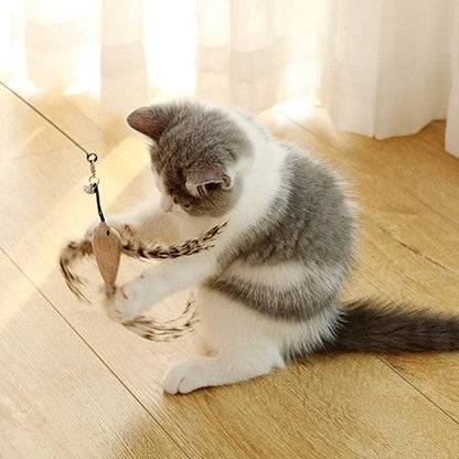 FlutterPounce Interactive Bird Simulation Cat Toy